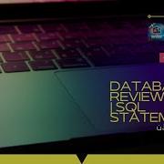Database Review Part 5 SQL Statements