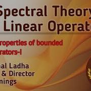 8 Spectral Properties Of Bounded Linear Operators I
