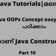 What Is Java Constructor Java For Selenium Core Java For Beginners Malayalam 10