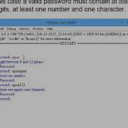8 Validation Password Regular Expressions