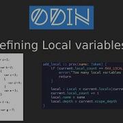 Defining Local Variables In A Bytecode Compiler Odin Lang