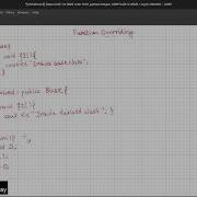 Function Overriding In C