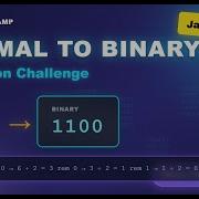 Convert Decimal To Binary FreeCodeCamp JavaScript Daily Coding Challenge