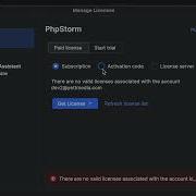 Activate License Phpstorm