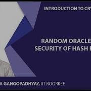 Random Oracle Model Security Of Hash Functions