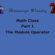 Introducing The Modulo Operator
