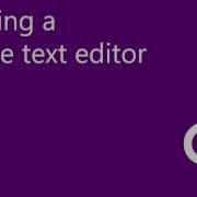 Visual C 2015 Simple Text Editor