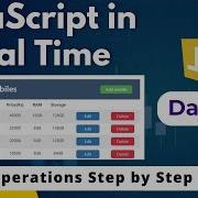 Crud Operations With Html Css Javascript Crud Operations In Javascript CRUD CRUD Operations