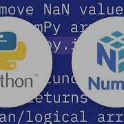 How Do I Remove NaN Values From A NumPy Array
