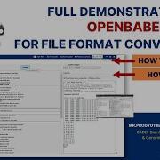 Open Babel Tutorial Convert Molecular File Formats For Bioinformatics Cheminformatics