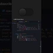 Switch Light Dark Button Shorts Css Coding Code Programming Html