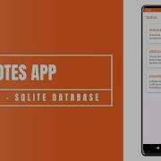 Notes App Retrieve Data From SQLite Database In Android Studio Using Kotlin CRUD Part 2
