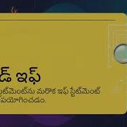 Python Conditional Statements In Telugu If If Else Elif Explained