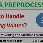 3 How To Handle Missing Values Data Preprocessing Data Mining Machine Learning By Mahesh Huddar