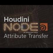 Houdini Attribute Transfer Node Tutorial RUS
