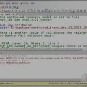 Introduction To Sql Server 2008 Backup Log Transact Sql DBA