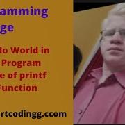 4 Hello World In C Programming Smart Coding Alvin Sir Smartcoding