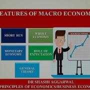 FEATURES OF MACRO ECONOMICS