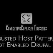 Trusted Host Patterns Not Enabled Drupal Fix