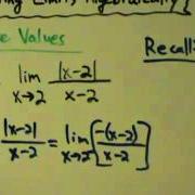 Calculus I Limits Finding Limits Algebraically Absolute Values