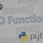 What Are Input Output Functions In Python Tamil