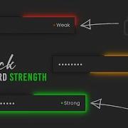Password Strength Checker In Javascript
