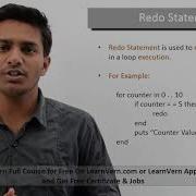 Redo Statement In Ruby