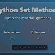 Python Set Methods A Beginner S Guide With Practical Examples