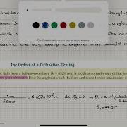 Week 6 5 The Diffraction Grating