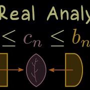Real Analysis 5 Sandwich Theorem Dark Version