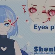 Tutorial Live2d модель Vtuber физика глаз 2