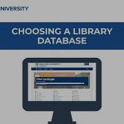 Choosing A Library Database