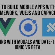 Ionic Framework VueJS Working With Modal Bottom Sheet Drawer And DateTime In Beta V6