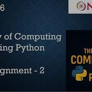 The Joy Of Computing Using Python Week 2 Jan 2026 NPTEL Answers Nptel Nptel2026