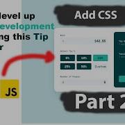 Create Tip Calculator Web App Using Html Css Javascript For Beginners Part 2