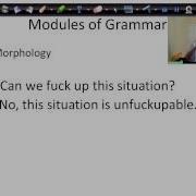 Morphology Module
