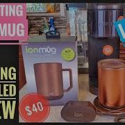 ION BATTERY BRONZE COFFEE MUG From Walmart Self Heating Keep Coffee Warm Unboxing Detailed Review