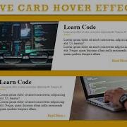 How To Create An Creative Card Hover Effects Using HTML CSS CSS Card Hover Effects CSS Cards