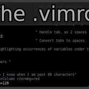 Vimrc My Fundamental Vim Configuration