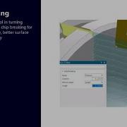 Advanced Chip Control In Turning Chip Break Option In NX CAM