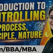 Introduction To Controlling Process Of Controlling Principles Of Controlling B Com BBA MBA