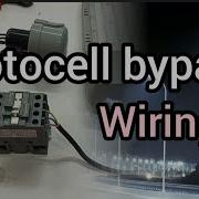 Проводка обхода фотоэлементов