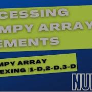 How To Access Element Of 1D 2D And 3D Array Numpy Array