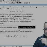 Multivariable Functions An Introduction