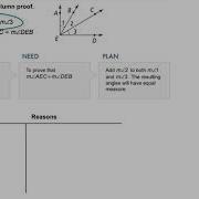Geometry 2 5 Reasoning In Algebra And Geometry Problem 3 Writing A Two Column Proof