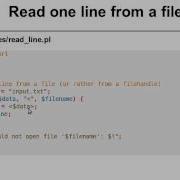 Beginner Perl Maven Tutorial 3 7 Read One Line