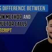 What Are The Differences Between Function Method And Constructor Calls In JavaScript
