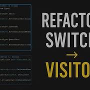 Refactoring Switch Statements Into The Visitor Pattern