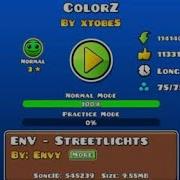 GEOMETRY DASH COLORZ BY XTOBE5 ENV STREETLIGHTS HAXEEK GAMER
