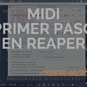 Tutorial Reaper Crear Instrumentos Canal MIDI Grabar Notas Sin Controlador Cuantizar